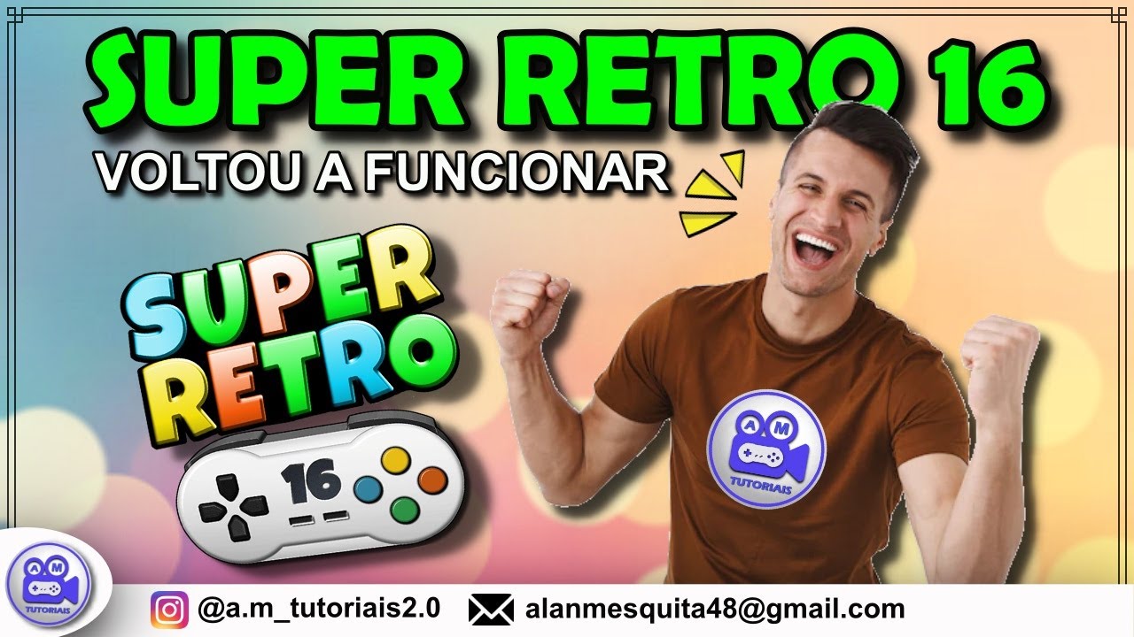 Super Retro 16 Parou de Funcionar | Como Continuar Usando o Super Retro 16