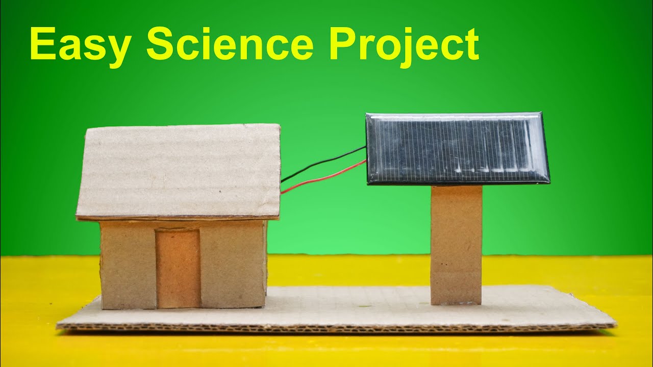 Science Project Easy and Simple at Home | Science Exhibition Project | Science Fair Project Ideas