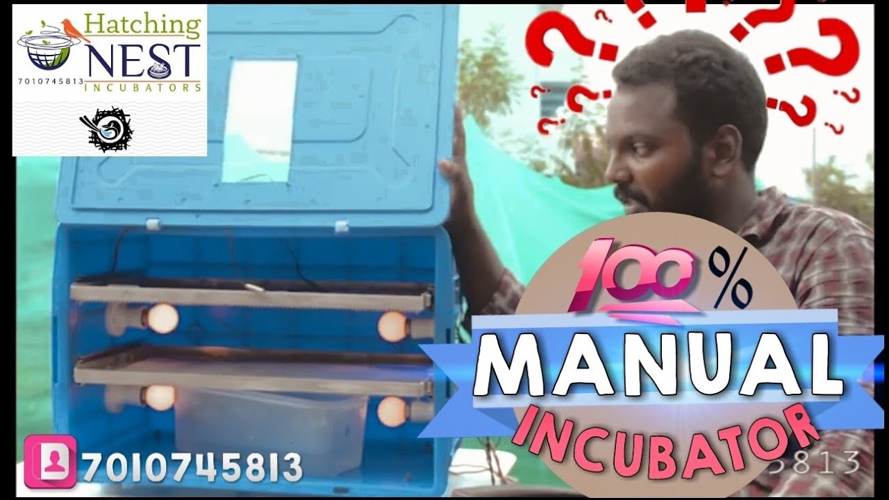 100 % manual incubator with advanced features!! | TFO Farm channel