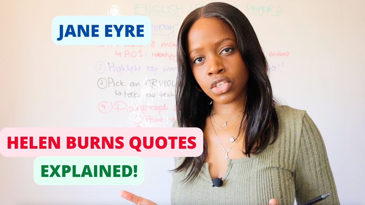 Helen Burns Character Quotes & Word-Level Analysis! | 'Jane Eyre' Quotations For English GCSE Mocks!