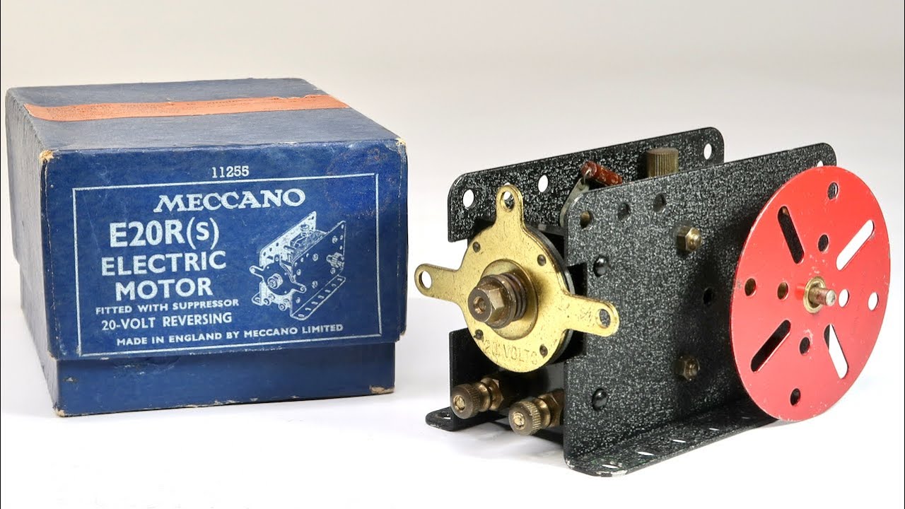 Restoration of 65 years old Meccano E20R (S) Electric Motor