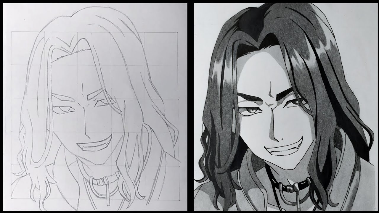 Cara Menggambar KEISUKE BAJI [Tokyo Revengers] | Drawing Keisuke Baji