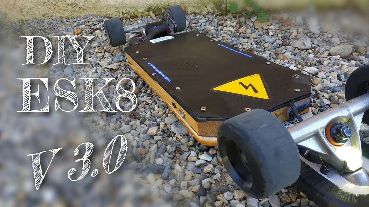 Skateboard électrique - DIY ESK8 [V3.0]