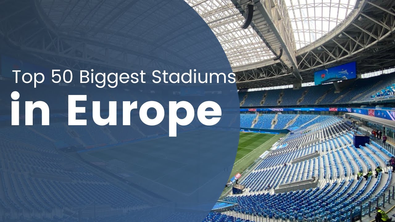 Top 50 Largest Stadiums in Europe