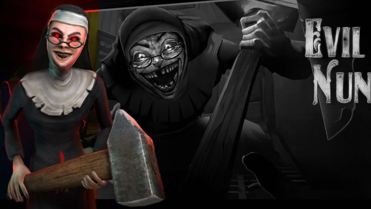 MOBILE GAME EVIL NUN HORROR GAME #horror #gaming #gameplay 