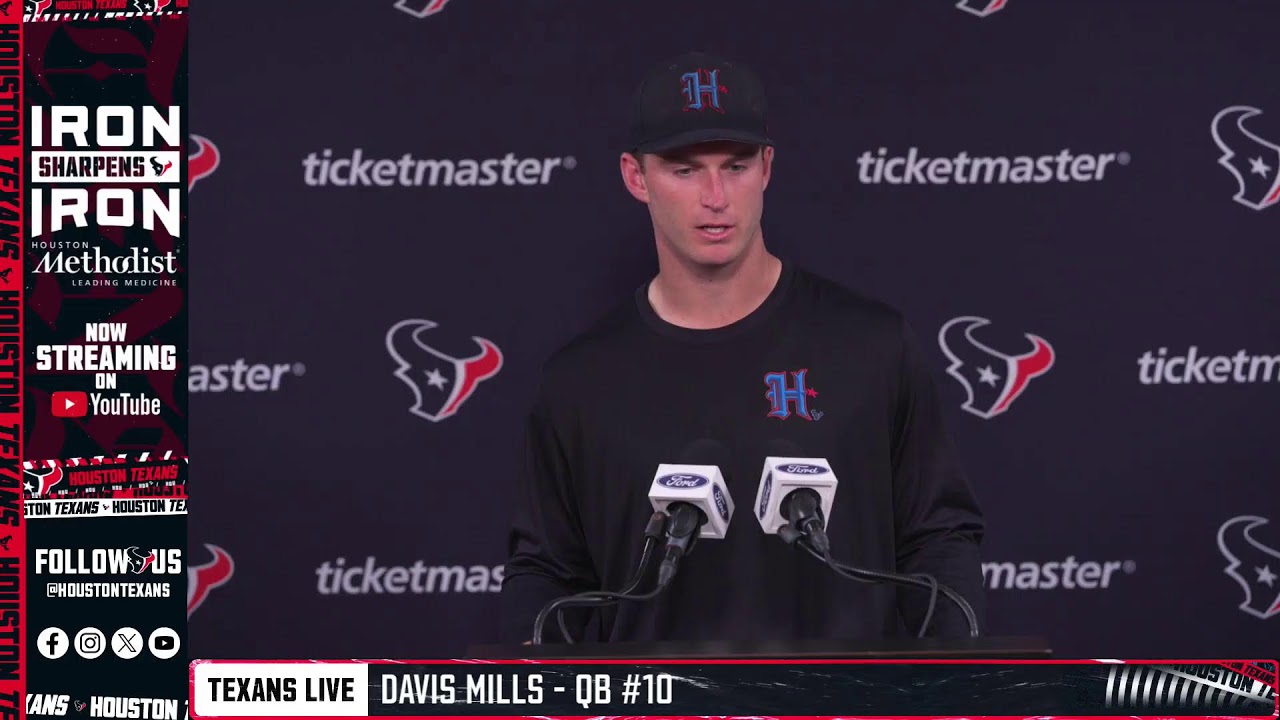 LIVE: The Houston Texans address the media