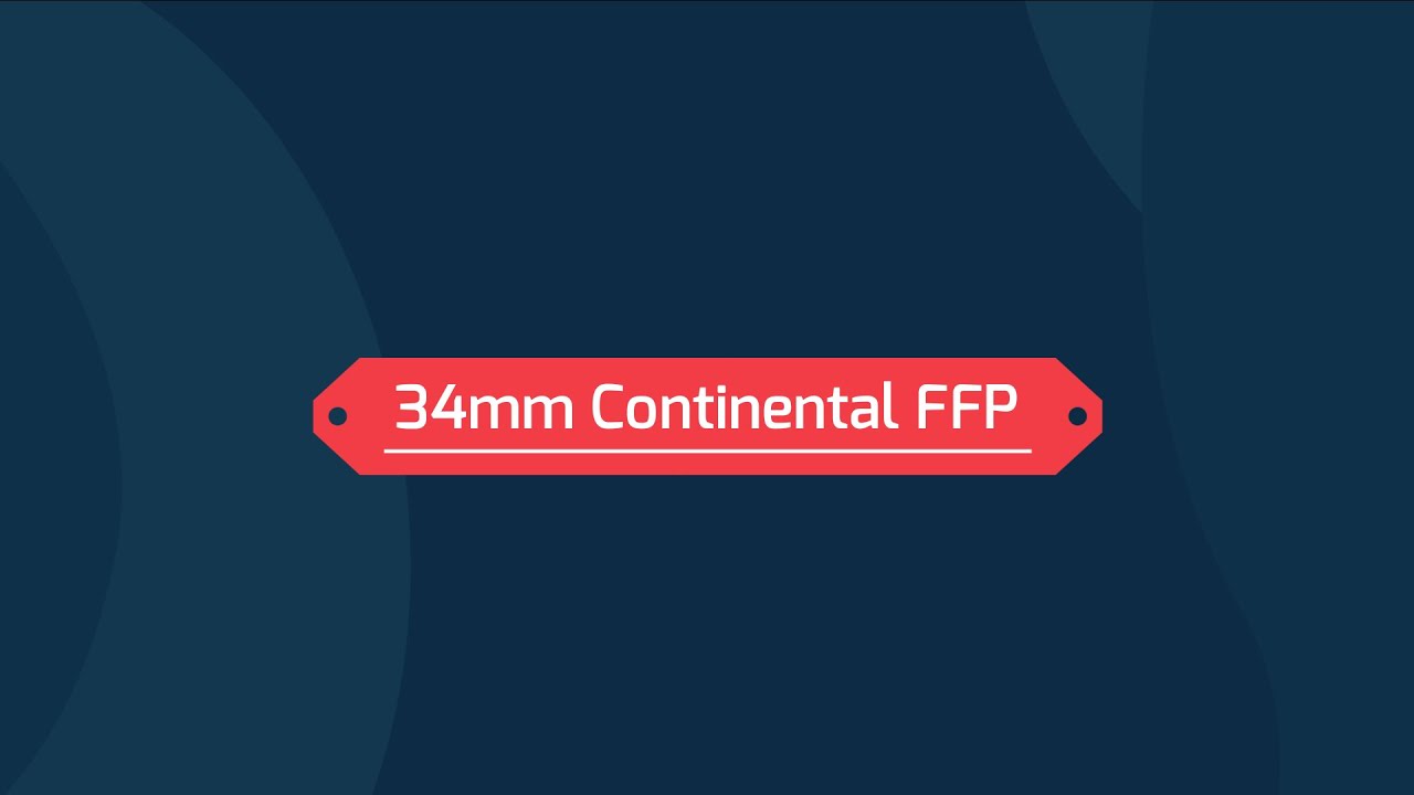Vector Optics | 34mm Continental FFP 2021 Version Updating New Turret Functions Zero Stop New Design
