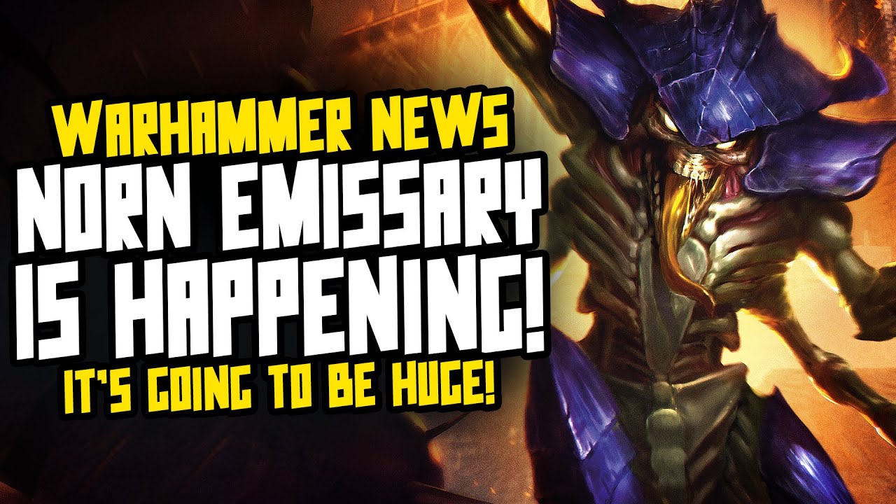 NORN EMISSARY IS REAL! New BIG Tyranid model!