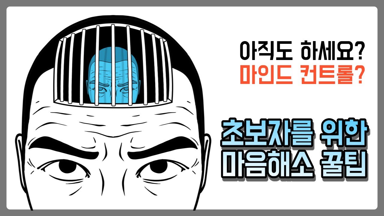 [초급] 감정 해소 쉽게 하는 꿀팁 (feat. 마인드 컨트롤의 후폭풍)