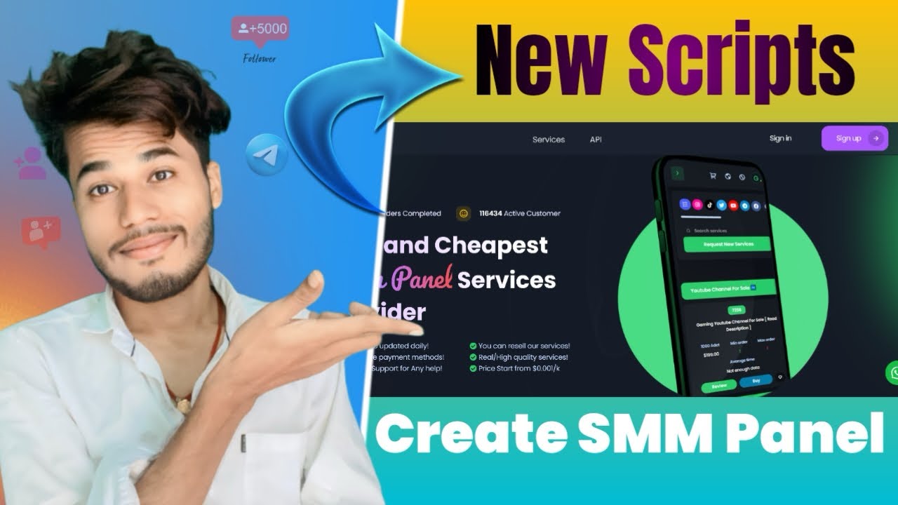 How to make Smm panel Website | smm panel kaise banaye | SMM panel script