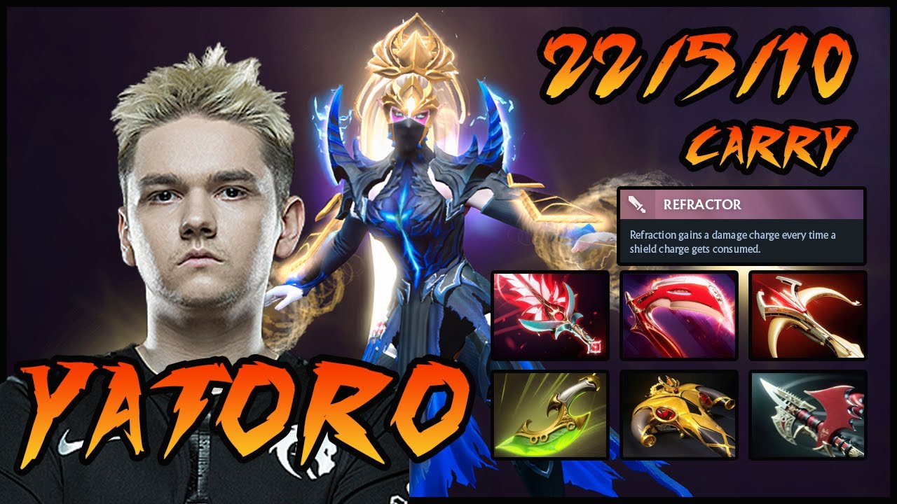 Yatoro Templar Assassin Carry | Insane Critical Damage vs. Yuragi - Dota 2 Gameplay