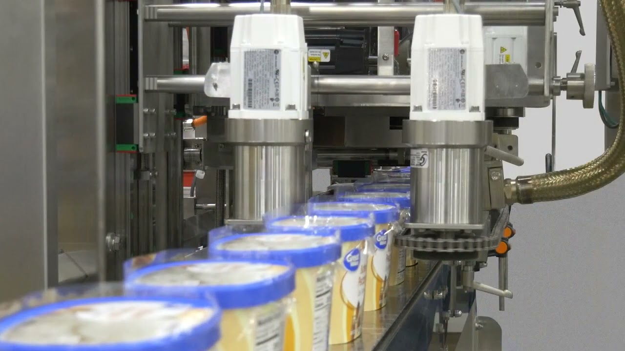 HydroTech -- tamper-evident shrink bands onto ice cream sqrounds