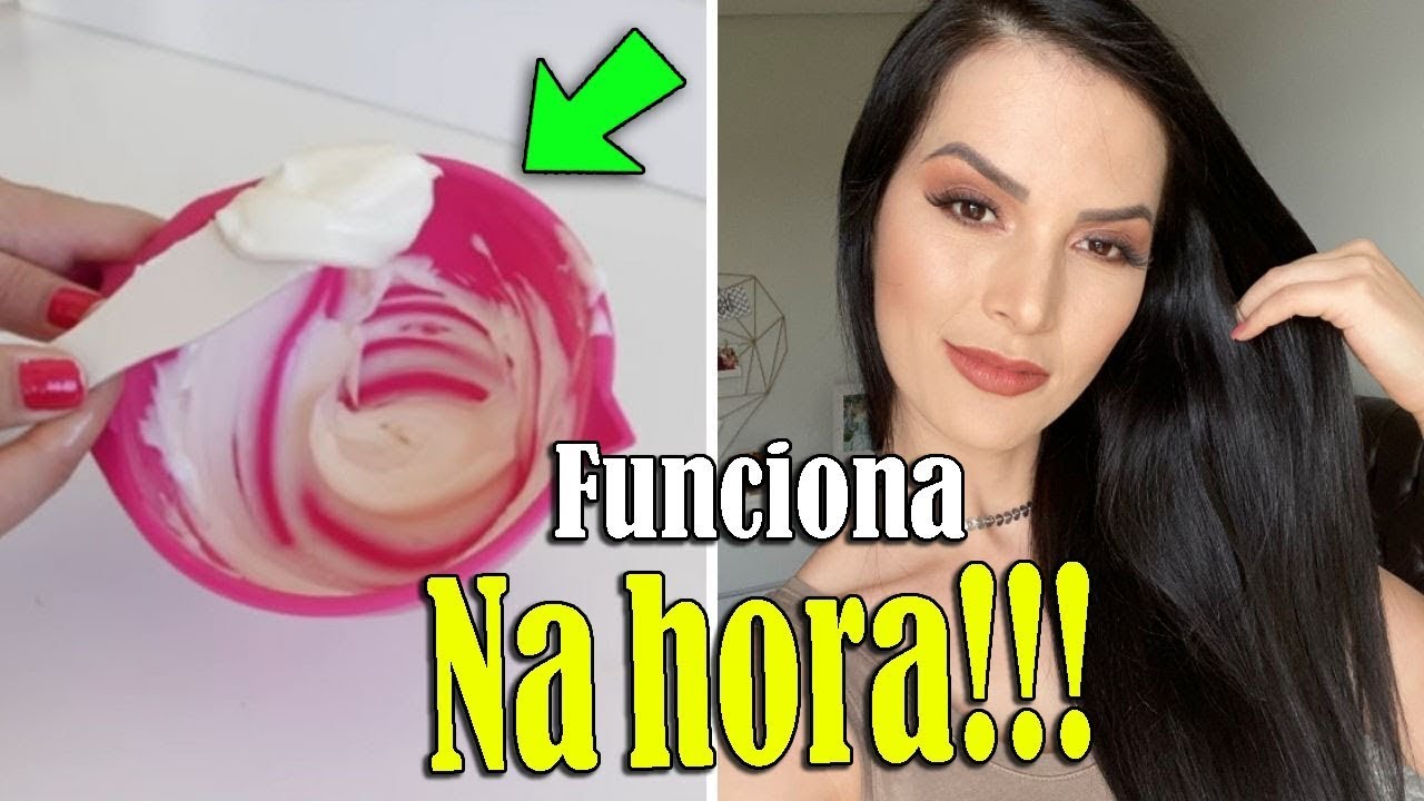 HIDRATAÇÃO SIMPLES E RÁPIDA QUE ENCORPA, DA BRILHO E DESMAIA O CABELO! por Julia Doorman