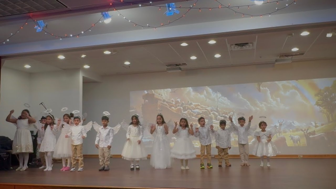 Рождественская сценка для самых маленьких учеников воскресной школы PMTC 2025 | Суббота, 20 декаб...