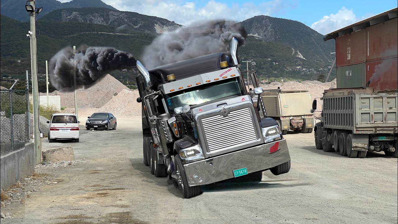 JA AGGREGATES | BARGE LOADING  GRAVEL & SAND | S3•E2 #kenworth #peterbilt #truck
