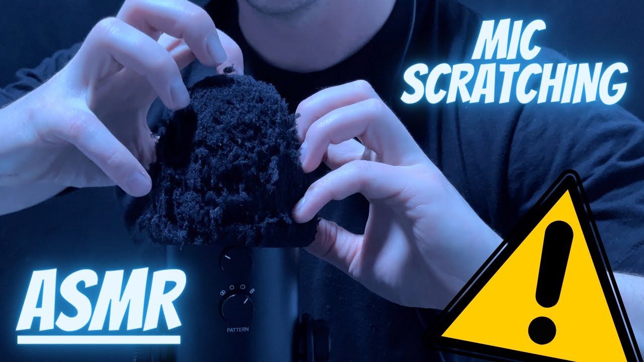 ASMR | The BEST Fast and Aggressive Mic Scratching
