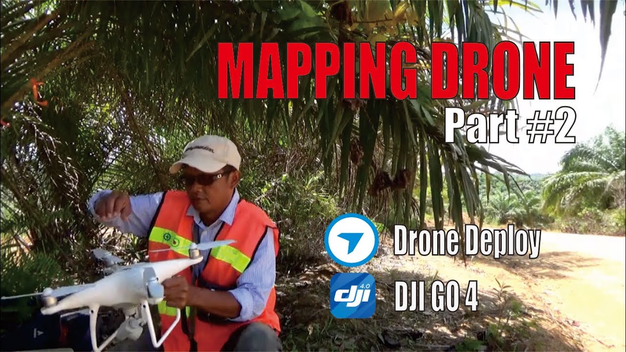 mapping drone menggunakan drone deploy dan dji go 4