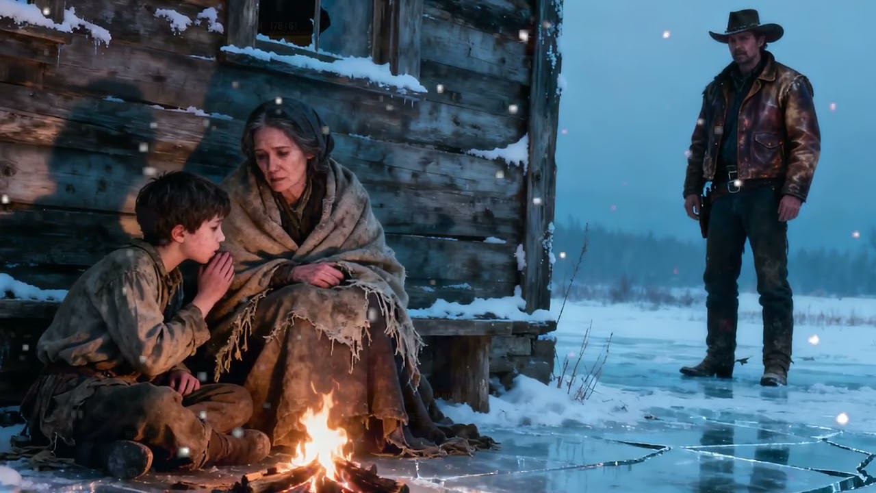 “Mama… Can We Eat This ” The Widow’s Child Whispered | And the Cowboy Broke