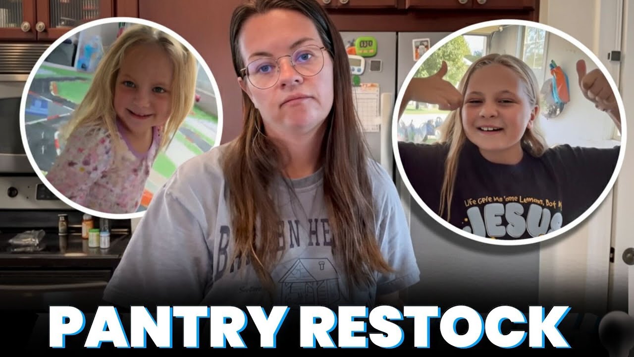 Family of 8 - PANTRY RESTOCK!