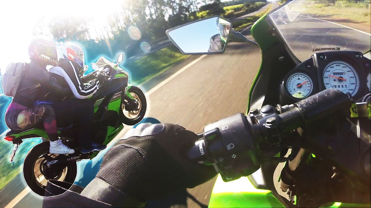 FOMOS PEGOS DE SURPRESA! NINJA 250R vs NINJA 300 JESKAP FULL GP3R REMAP PREPARADA - TOP SPEED GARUPA