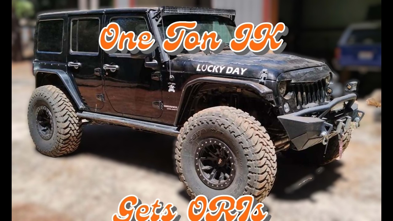 One Ton Jeep JK Gets ORI struts