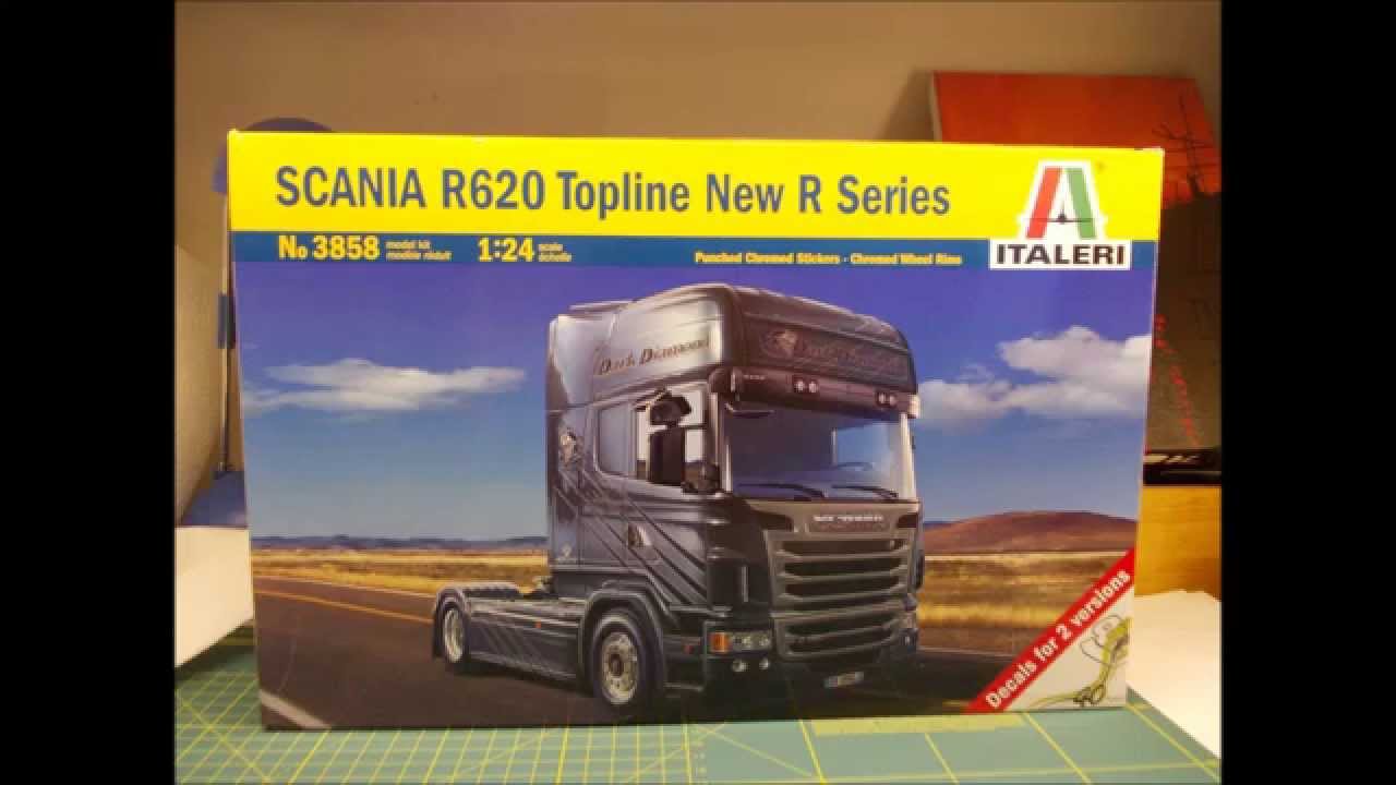 Italeri 3858 1/24 Scania R620 Dark Diamond