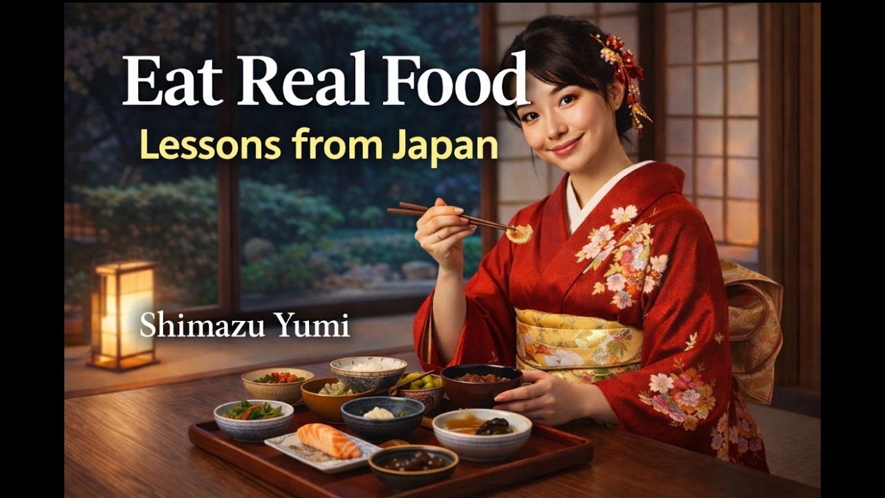 Video 232:- Eat Real Food -  Lessons from Japan