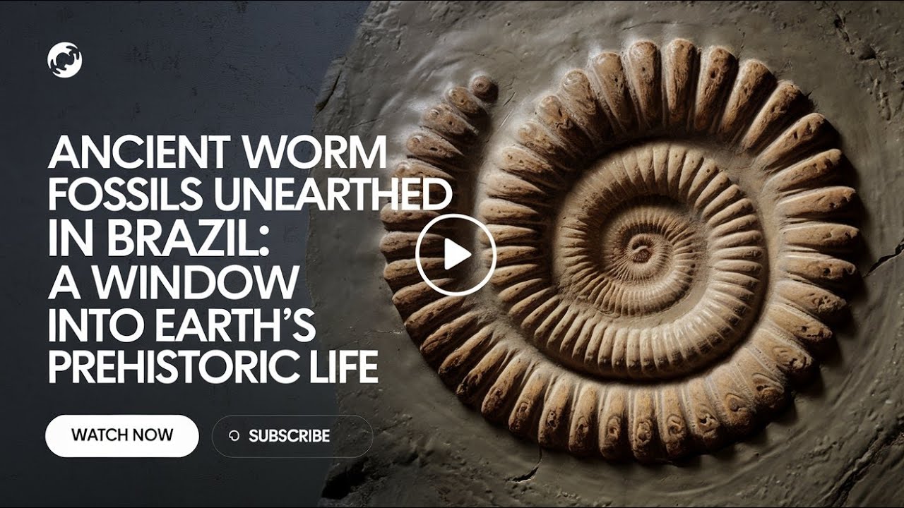 Ancient Worm Fossils Unearthed in Brazil: A Window into Earth's Prehistoric Life