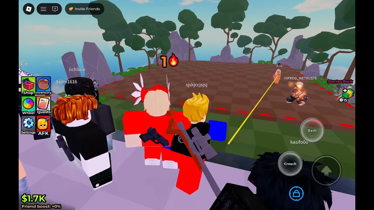 Shoot of die gameplay