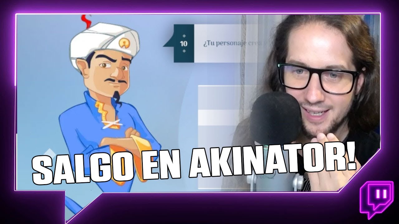 ¡SALGO EN AKINATOR! (Y NO EN LA WIKIPEDIA)