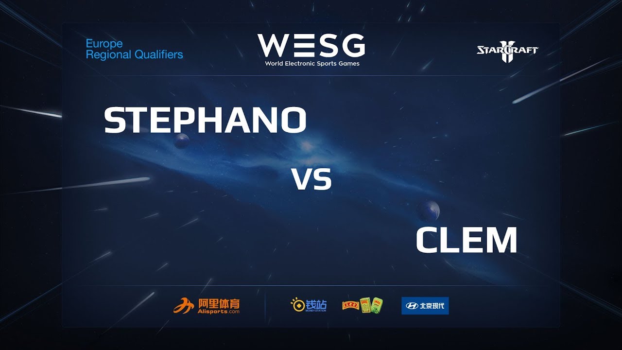 Clem vs Stephano, WESG 2017 France Qualifier