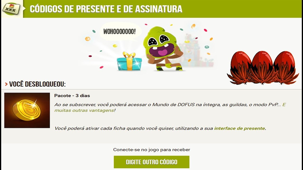 [Dofus] 3 dias de p2p gr&aacute;tis + desabafos atualiza&ccedil;&atilde;o 2.52 (oi v&uacute;lbis)