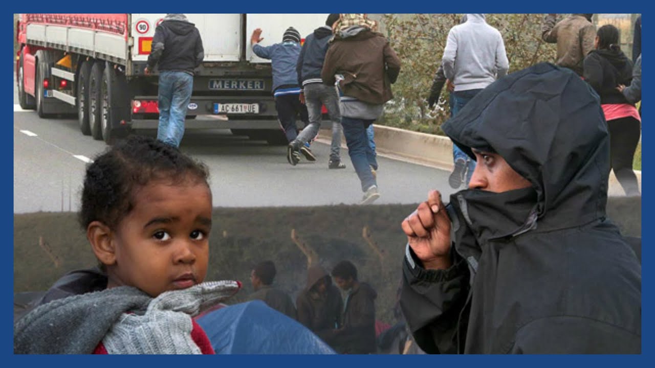 Calais migrants: 'Get to England or die trying' | Guardian Docs