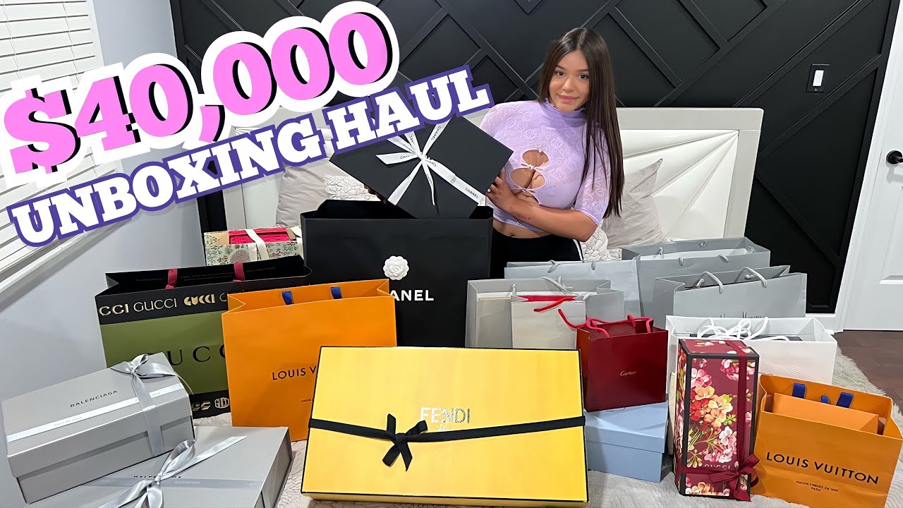 РАСПАКОВКА РОСКОШНОГО ЛОТА ЗА 40 000 ДОЛЛАРОВ!! 🛍💰
