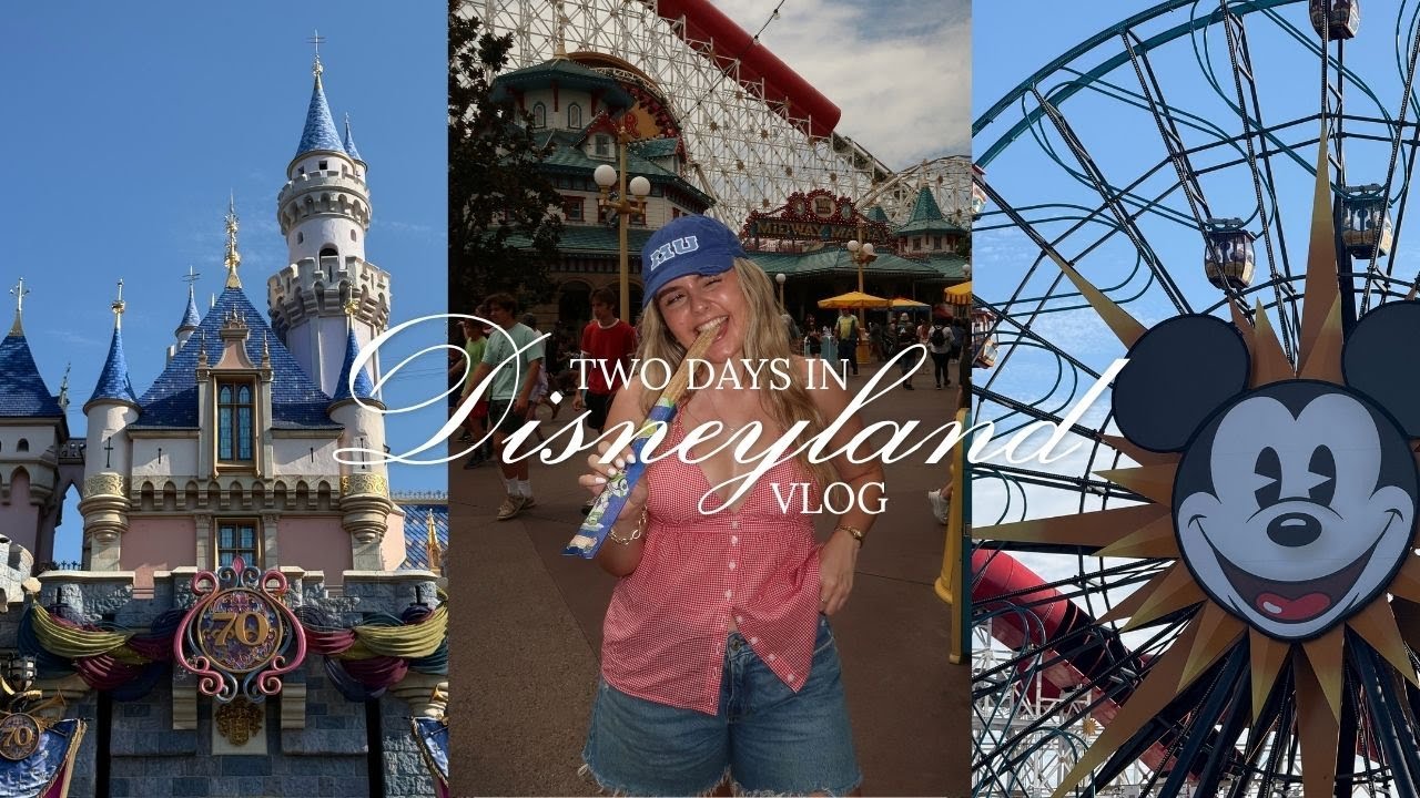 Disneyland California Vlog 🏰✨🐭 | what we ate, our fave rides & paint the night parade returns!