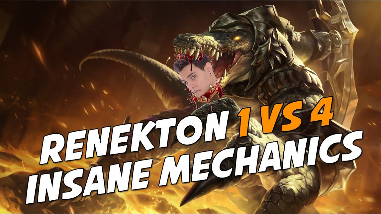 RENEKTON 1 VS 4 INSANE MECHANICS