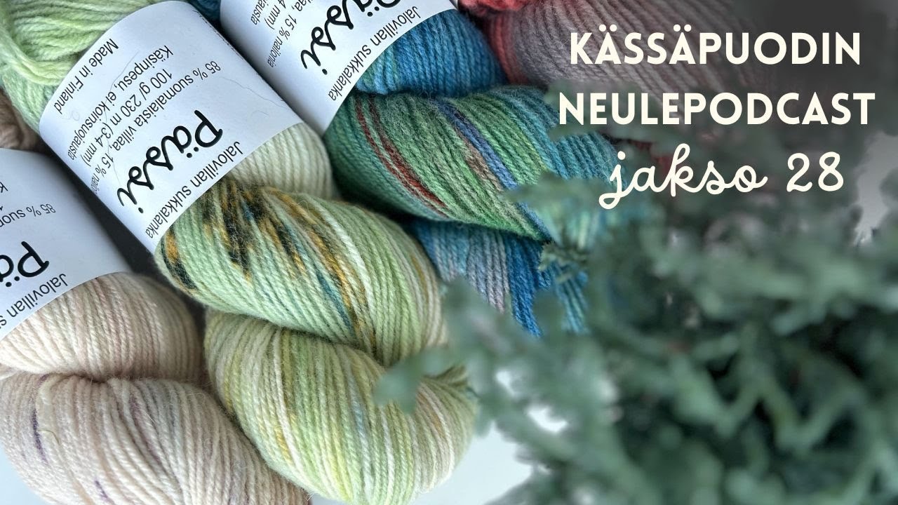 Kässäpuodin neulepodcast, jakso 28 ❄️