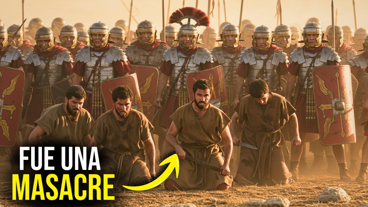 &iexcl;INCRE&Iacute;BLE! 60.000 ROMANOS vs 20.000 ZELOTES. AS&Iacute; fue la BATALLA m&aacute;s SANGRIENTA de la ANTIGUA ROMA.