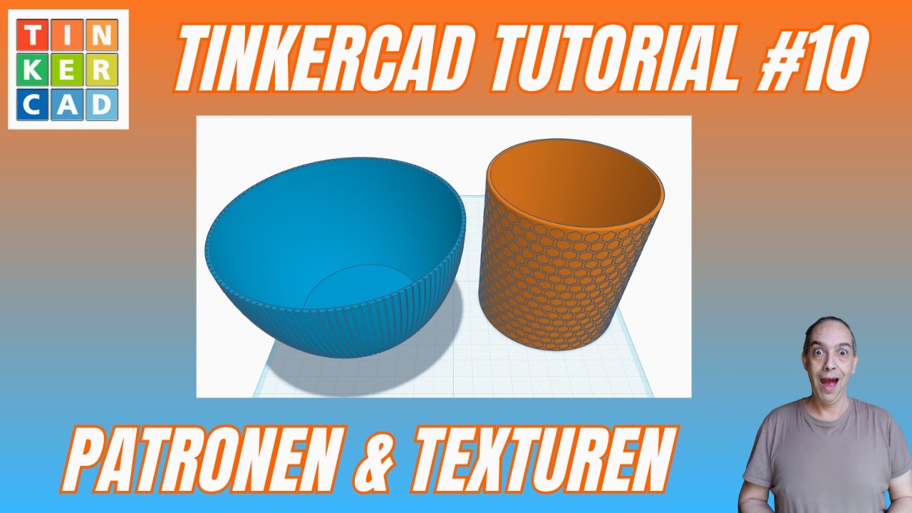 Patronen & Texturen in TinkerCAD | Van Saai naar Wow!