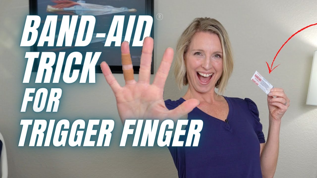 Stop Trigger Finger or Trigger Thumb with this BAND-AID&reg; Trick