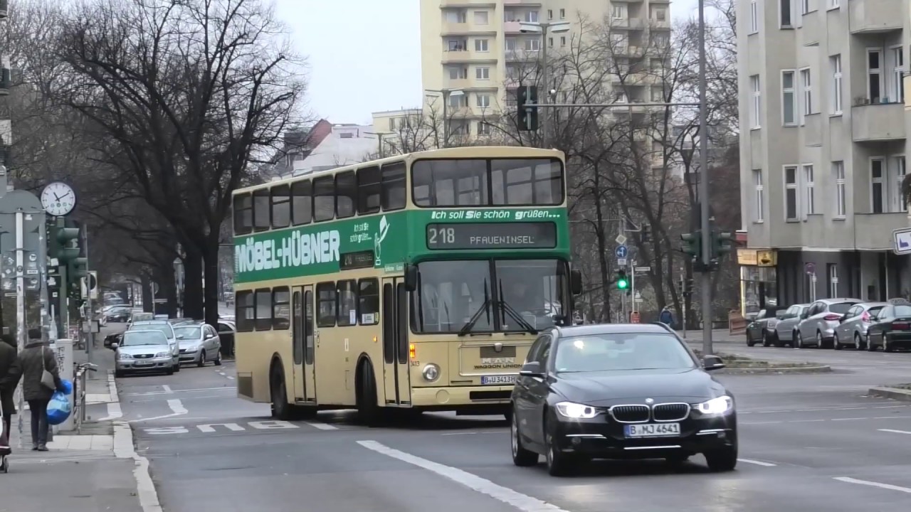 BVG - B-U 3413 (Route 218) MAN SD200 (SD 85)