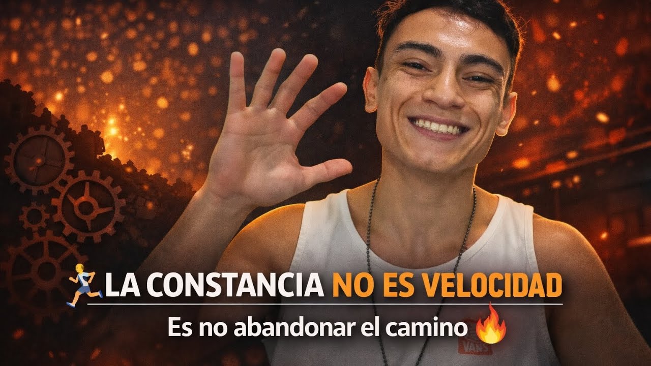 🏃‍♂️ LA CONSTANCIA NO ES VELOCIDAD | Es no abandonar el camino 🔥