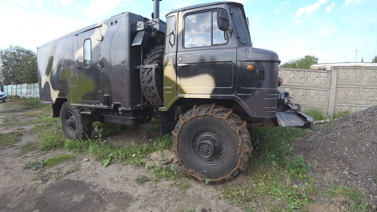 Цепи на шишигу!!! ТО газ 66, новости камаз.