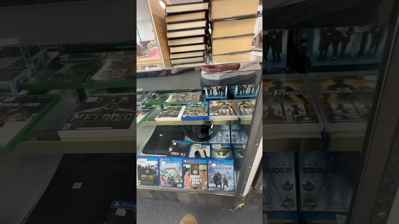 Used Book Store Game Hunting Finds