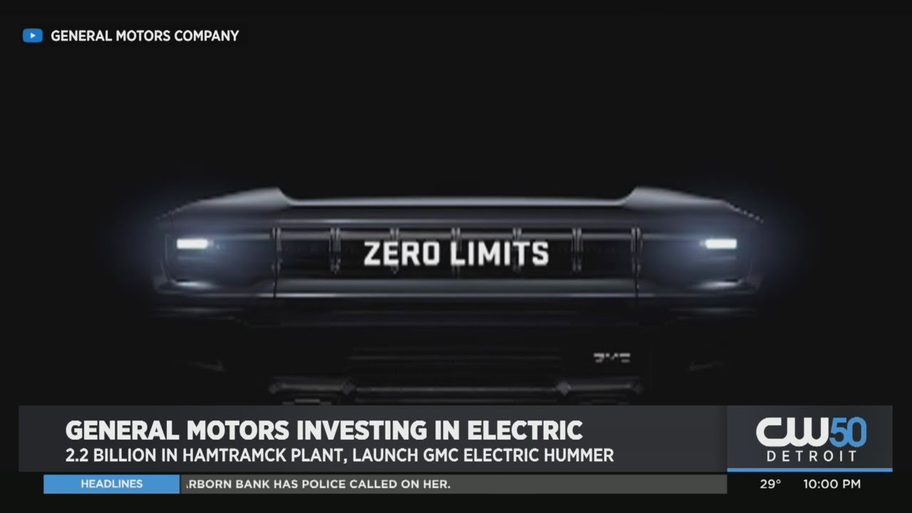 GM To Invest $2.2B In Hamtramck Plant