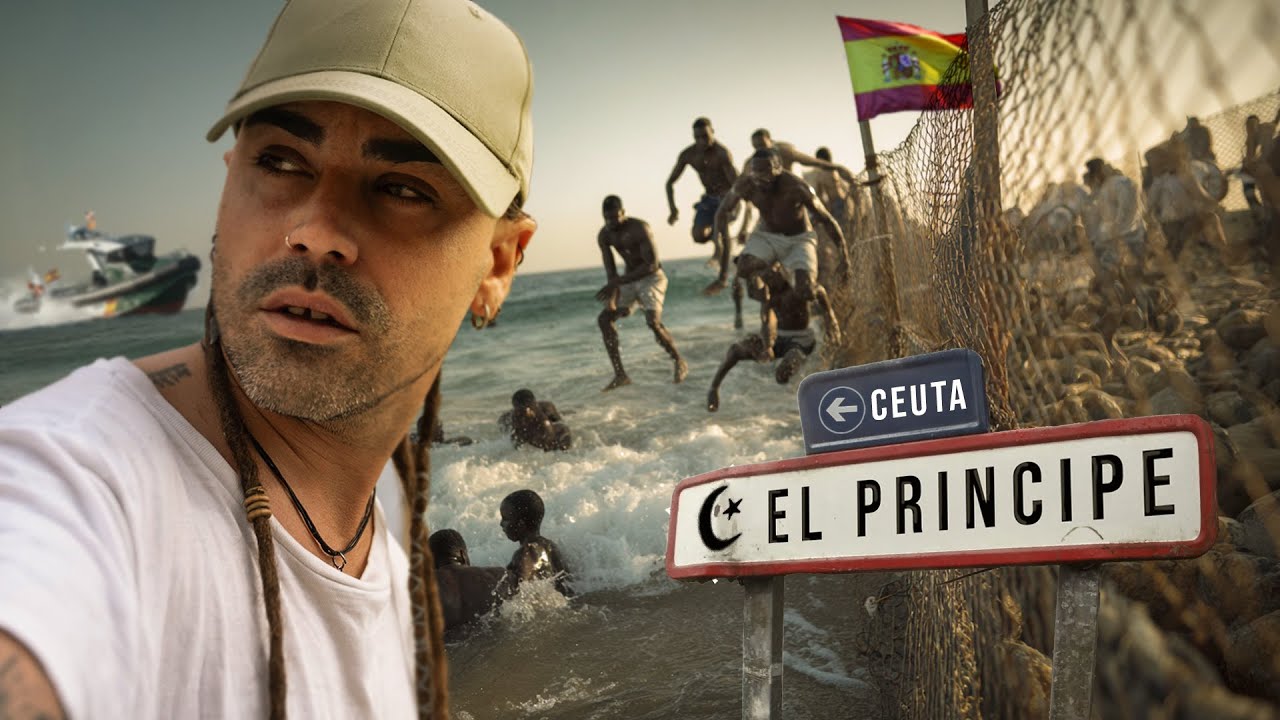 Así CRUZAN los migrantes a España 🇪🇸 Escondidos en el Príncipe | Ceuta