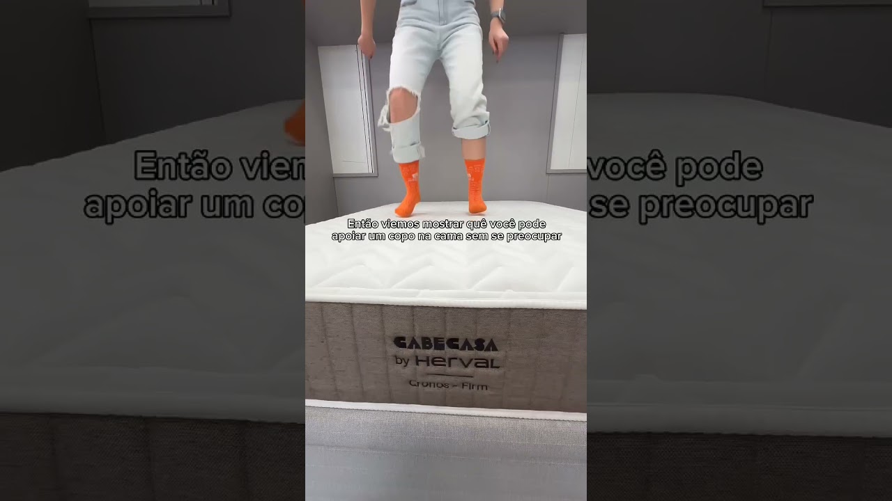 OS COLCHÕES CABECASA NÃO TRANSFEREM MOVIMENTO 