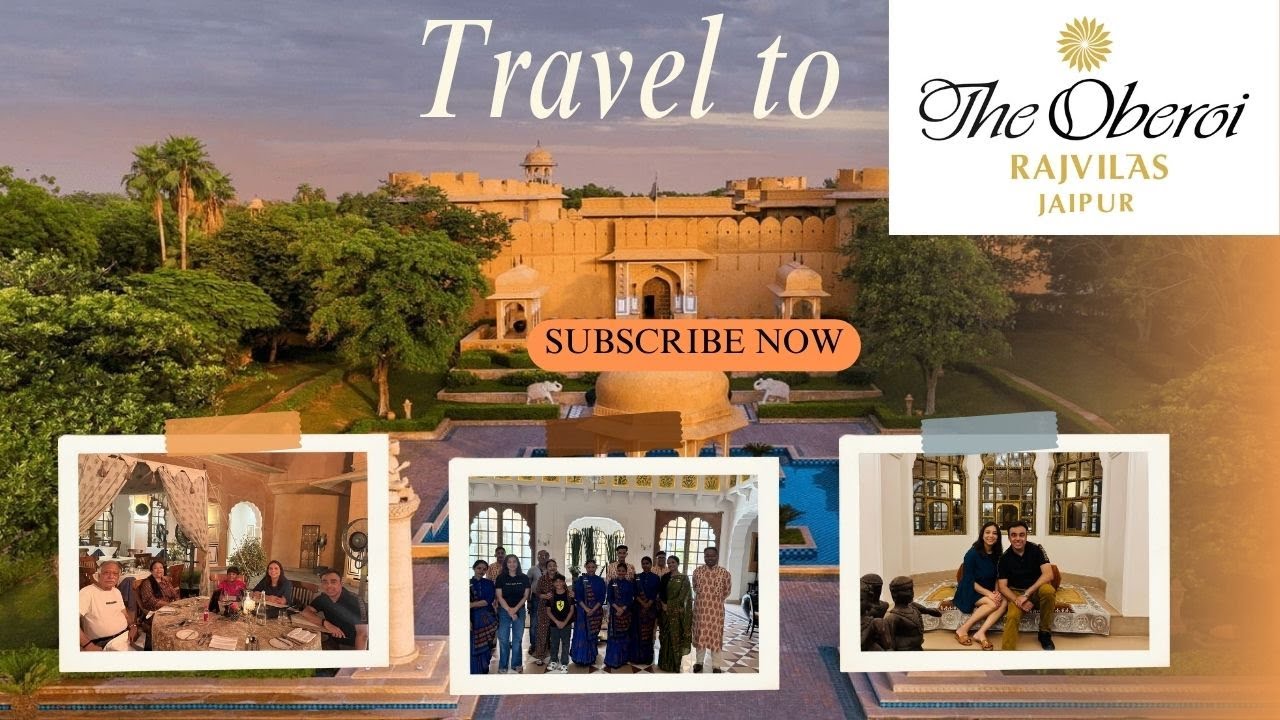 A Trip to Oberoi Raj Vilas- Jaipur