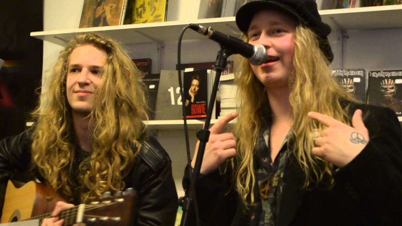 Shiraz Lane - Same Ol' Blues Live Acoustic @ Levykauppa Äx, Helsinki 18.4.2016