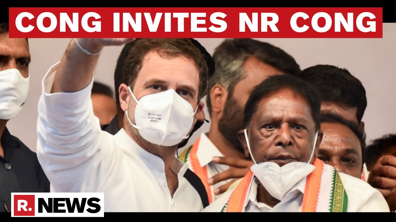 Puducherry: Congress Invites NR Cong For Alliance Talks